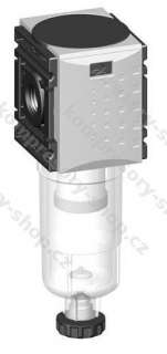 KNOCKS KPFI-014 HA mikrofiltr 0,3µm, manuální odpouštění kondenzátu