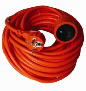 SOLIGHT PS08 Prodlužovací kabel 30m 3x1,5mm2 - oranžový