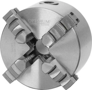 Optimum 3442810 4-čelisťové sklíčidlo 100mm s centrickým upínáním