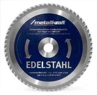 Metallkraft 3850233 pilový kotouč na ušlechtilou ocel 230 mm