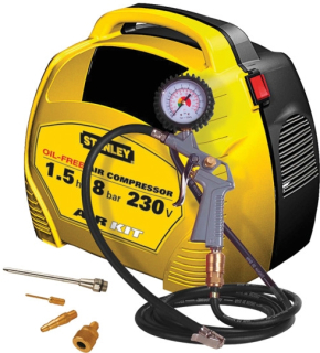 STANLEY AIR KIT bezolejový kompresor