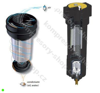 OMEGA CKL 010 B Cyklónový separátor G3/4"