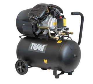 TUSON Olejový dvouválcový kompresor 2,2kW, 3,0HP s 50l nádrží - 130024