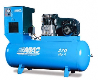 ABAC B60-5,5-270FTD stacionární kompresor 5,5kW se sušičkou