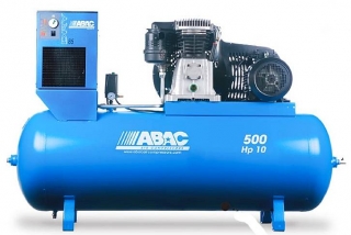 ABAC B60-5,5-500FTD stacionární kompresor 5,5kW se sušičkou