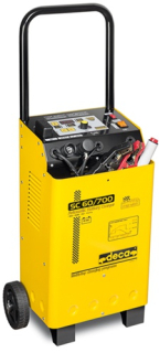 DECA SC60/700 Start nabíječka + startovací vozík 12/24V