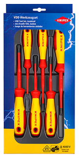 KNIPEX Sada VDE šroubováků 6-dílná - 002012V05