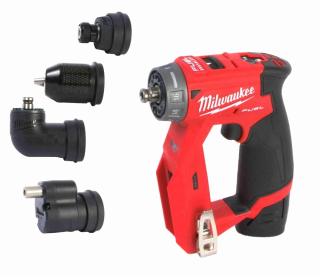 Milwaukee M12 FDDXKIT-202X FUEL Aku kompaktní šroubovák 12V / 2x2,0Ah