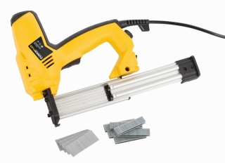 PowerPlus POWX13800 Elektrická sponkovačka / hřebíkovačka 50W