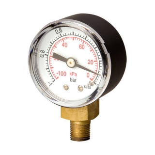 Manometr MS01-14 manometr 40mm, 1/8", 0-10bar ke kompresoru