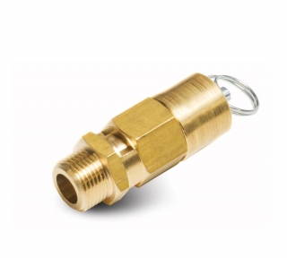 Aircraft Pojistný ventil 15 bar, 1/2", CE 97/23 - 2507127