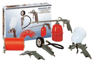 ABAC GK-04 pneumatická sada nářadí Professional Kit 5-dílná