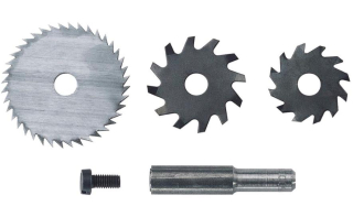 WOLFCRAFT 3253000 sada fréz 3263+64+70+stopka 8mm
