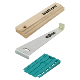 WOLFCRAFT 6975000 sada pro pokládání podlah (špalík, podložky, táhlo)