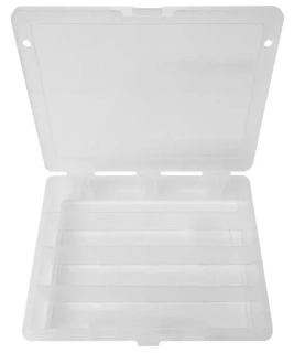 TOOD TO14TC Plastový organizér 180x150x36mm - 4 přepážky