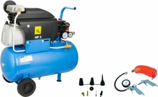 Güde 231/10/24 SET olejový kompresor 12 dílná sada - 71166