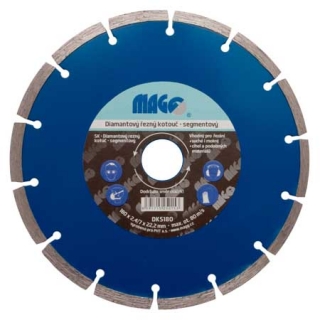Magg DKS180 Diamantový kotouč segmentový 180x22,2mm