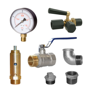 KVP2000-12 Sada armatur pro vzdušník VVP2000-12