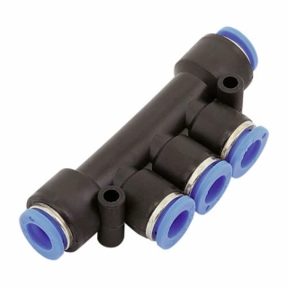 PK-12 nástrčná spojka rozdělovací 12mm