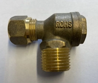 PowerPlus zpětný ventil 1/2" x 3/8" bez ohlehčení - 258.007.06