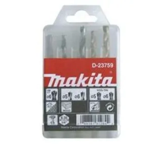 MAKITA D-23759 Sada vrtáků šestihran 1/4" - 5 ks
