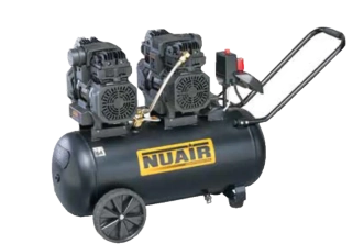 Nuair SILTEK TB 50 D tichý bezolejový kompresor 2,2kW