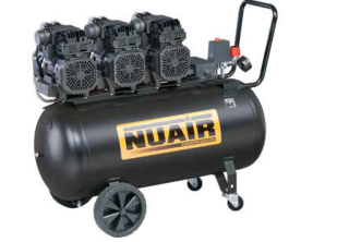 Nuair SILTEK TB 100 T tichý bezolejový kompresor 3kW