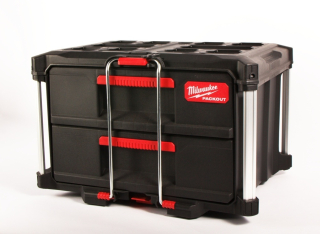 MILWAUKEE PACKOUT box se 2 zásuvkami 560x410x360mm - 4932472129