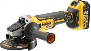 DEWALT DCG405P2T Aku úhlová bruska 125mm, XR 18V 2x 5,0Ah + TSAK KUFR
