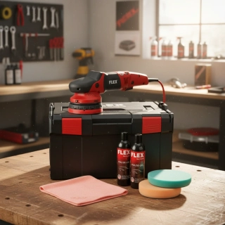 FLEX XCE 10-8 125 P-Set Excentrická leštička - 447269
