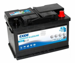 EXIDE Dual AGM 12V 70Ah EP600 trakční baterie