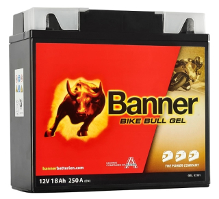 BANNER BIKE BULL GEL 52101 BMW BG 12V 18Ah 250A akumulátor
