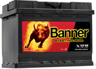 BANNER Starting Bull 12V 62Ah 480A, 56219 autobaterie