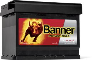 BANNER Power Bull 12V 62Ah 540A, P6219 autobaterie