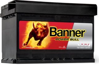 BANNER Power Bull 12V 72Ah 660A, P7209 autobaterie