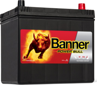 BANNER Power Bull 12V 60Ah 480A, P6068 ASIA autobaterie