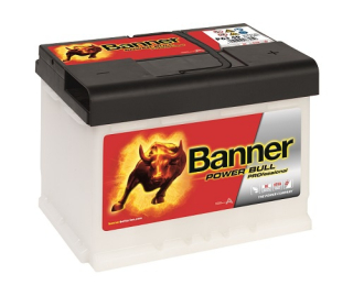 BANNER Power Bull PROfesional 12V 63Ah 600A P6340 autobaterie