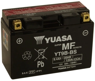 YUASA YT9B-BS 12V 8Ah motobaterie - originální
