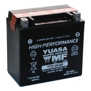 YUASA YTX14H-BS 12V 12Ah 240A motobaterie - originální