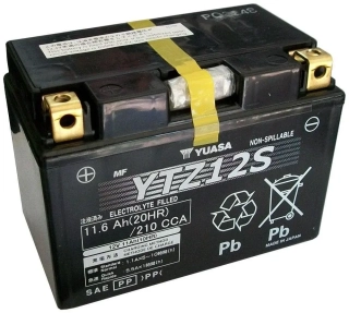 YUASA YTZ12S 12V 11Ah 210A motobaterie - originální