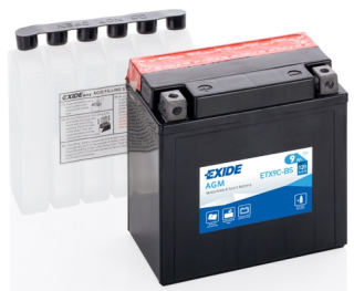 EXIDE YTX9C-BS 12V 9Ah 120 motobaterie