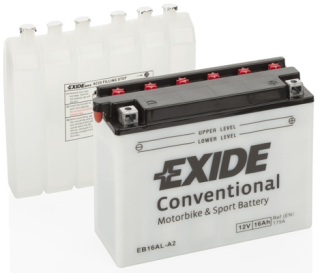 EXIDE YB16AL-A2 12V 16Ah 175A motobaterie