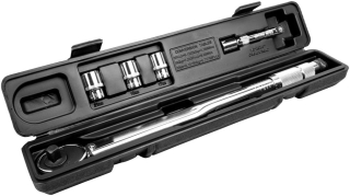 Güde 39010 momentový klíč 1/2", 40-210 Nm + sada nástavce 4ks