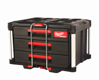 MILWAUKEE PACKOUT box se 3 zásuvkami - 4932472130
