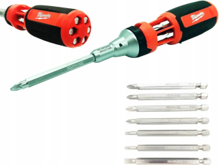 MILWAUKEE 9v1 kompaktní ráčnový šroubovák - 4932471598