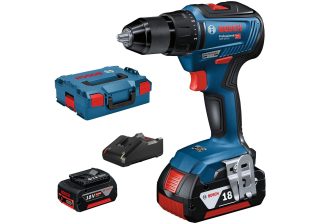 BOSCH GSR 18V-55 Aku vrtací šroubovák 18V / 2x 2,0Ah - 06019H5205