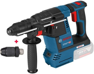 Bosch GBH 18V-26F Aku kladivo SDS-Plus 18V (bez aku) + sklíčidlo - 0611910000