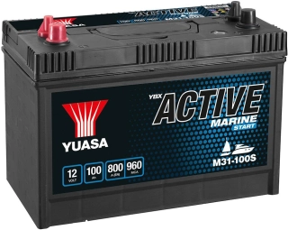 YUASA M31-100 Marine 12V, 100Ah, 800A lodní akumulátor