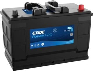 EXIDE Professional Power HDX 12V 120Ah 870A, HDX 12V 120Ah 870A, EF1202