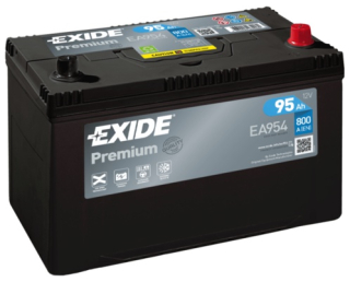 EXIDE Premium 12V 95Ah 800A EA954 autobaterie